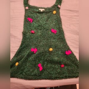 Christmas dress with lights